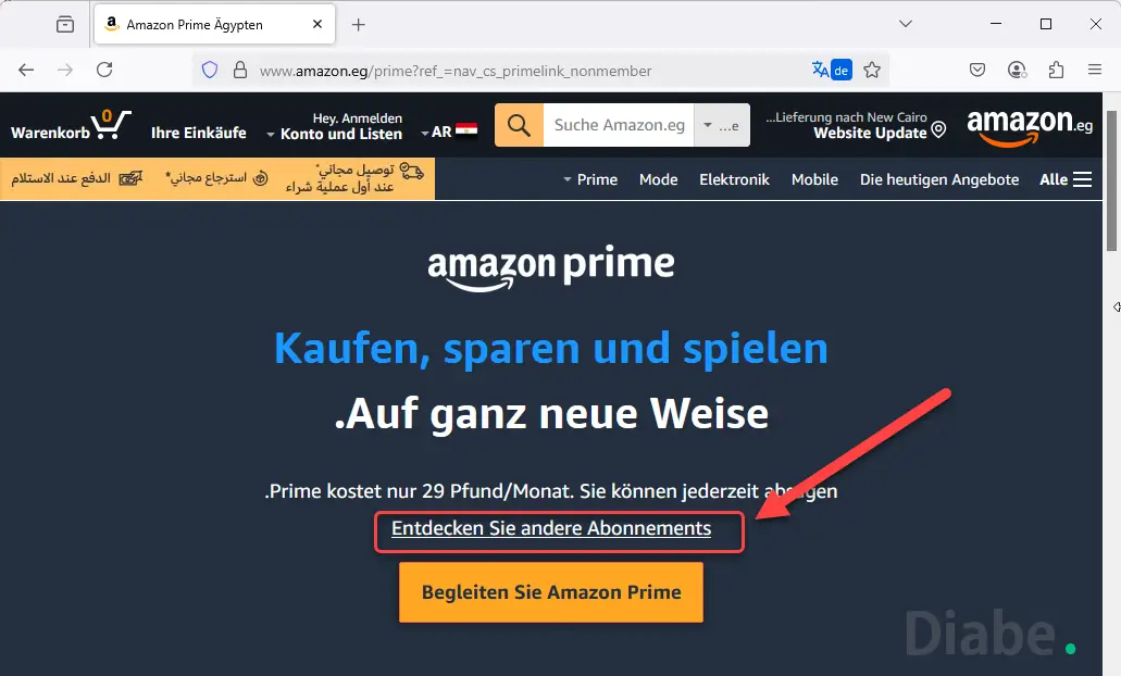Amazone Prime abonnieren 1 Amazone Prime abonnieren (1)