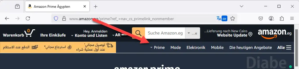 Prime abonnieren Prime abonnieren