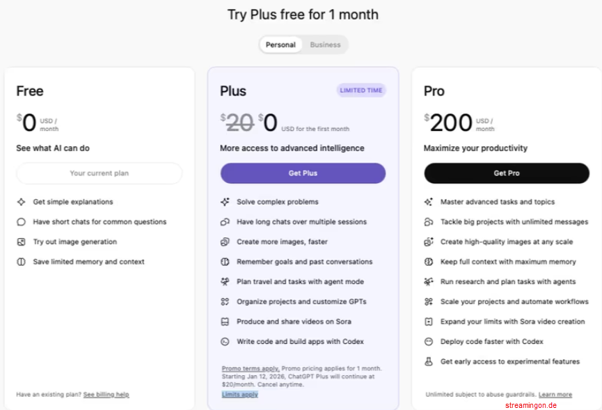 VPN Verbindung zu Japan für ChatGPT Plus Gratis Angebot
