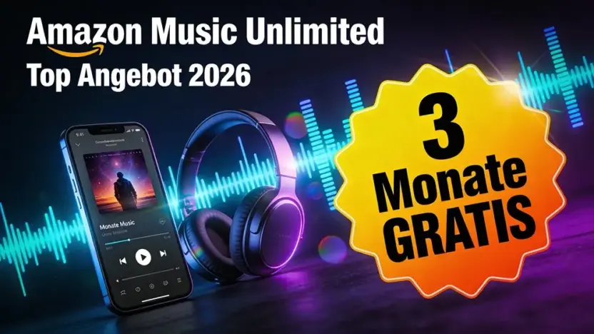 Amazon Music Unlimited 3 Monate gratis