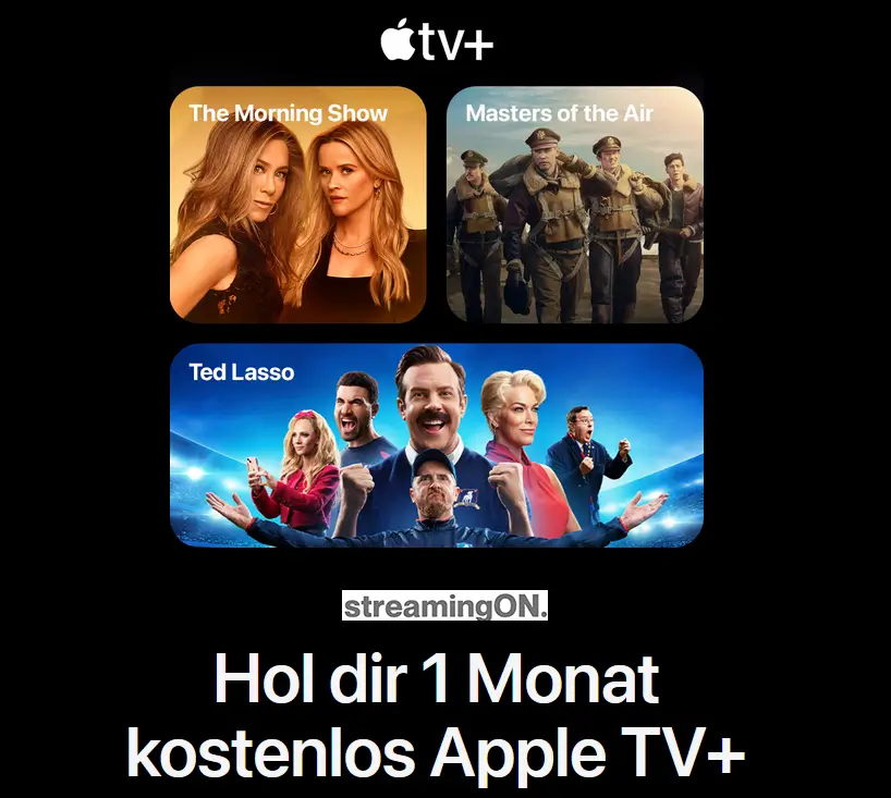 Apple TV kostenlos streamen auf verschiedenen Geräten wie iPhone iPad und Smart TV