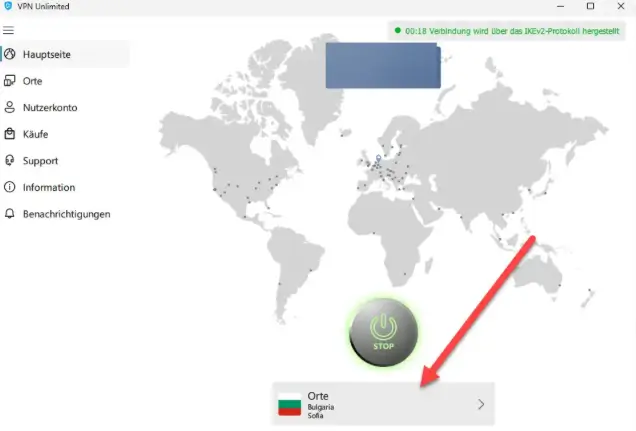 Netflix billiger VPN Bulgarien - Serverauswahl mit Bulgarien-Server